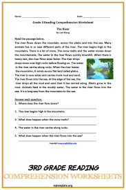A collection of downloadable worksheets, exercises and activities to teach 9th grade, shared by english language teachers. 9 3rd Grade Reading Comprehension Worksheets Free Templates