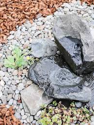 Install A Diy Rock Water Fountain