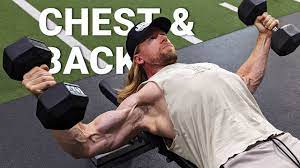 chest back workout buff dudes home