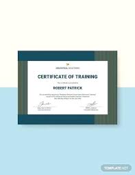 Safety Training Certificate Template Sample Certifications Safety