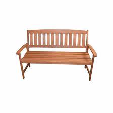 Traditional Wooden Garden Bench Seat