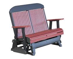 4 classic style 2 person glider bench