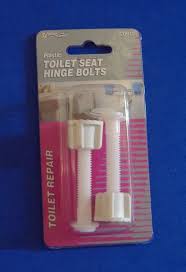 Plastic Toilet Seat Hinge Bolts Aqua