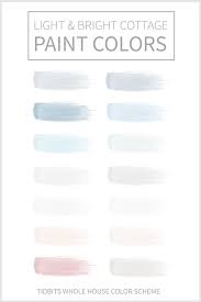 Light And Bright Cottage Paint Colors
