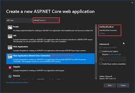 in asp net core mvc with ideny