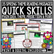 spring reading skills comprehension