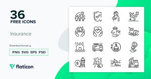 200+ vectors, stock photos & psd files. Insurance Icon Pack Lineal 36 Svg Icons