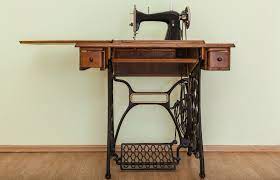 antique sewing machine table values