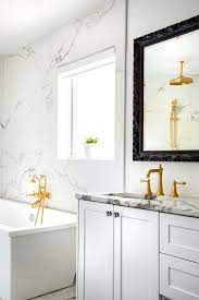 Color Mirror Goes With A White Vanity