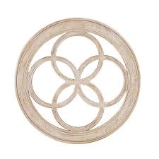 Circles Of Wood Round Rustic Wall Decor