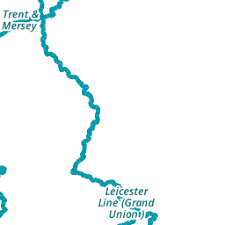 River Trent Inland Waterways Map Canal River Trust
