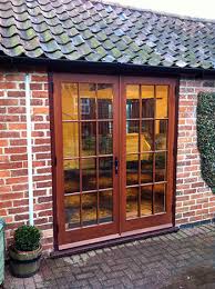 Wooden French Doors With Georgian