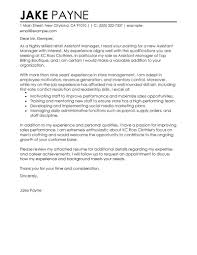 Image Gallery of Cozy Ideas Cover Letter For Retail   Sales Example sample resume format