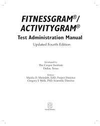 Fitnessgram Test Administration Manual