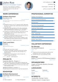 Resume Samples   Types of Resume Formats  Examples and Templates CV template Corporate