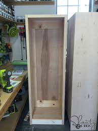 In this article, we'll show you how to build this attractive outdoor storage locker using easy construction. Diy Locker System Shanty 2 Chic