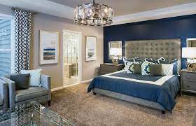 two colour combination for bedroom
