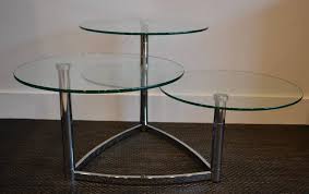 Alibaba.com is a true source of the. Modern Chrome And Round Glass Three Tier Coffee Table At 1stdibs