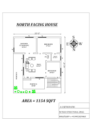 North Facing House Plan As Per Vastu