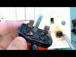 Overheated Plug And Damaged Socket