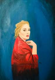 Adele Oil Paint Portrait Roha S Art
