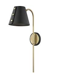 Brayden Studio Glenmoor 1 Light Plug In Design Wall Light Reviews Wayfair