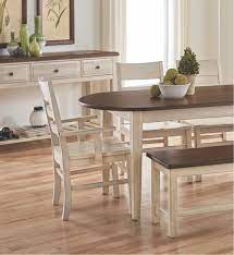 Choose from tables in round, oval, rectangular and square shapes and in various styles, including: Doerr Furniture Simply Dining 72 Oval Table 44 Bench Side Chair And Arm Chair