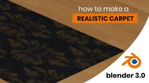 realistic carpet using blender 3 0