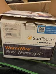 suntouch warm wire floor warming kit
