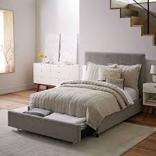 Contemporary Storage Bed Tall