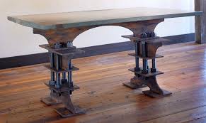 brandner design the i beam dining table