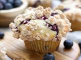 blueberry crunch muffins