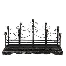 Clayre Eef Candle Holder 46 Cm Black Iron