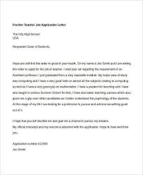 Cv for teaching job application for fresher. 40 Job Application Letters Format Free Premium Templates
