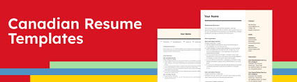 canadian resume cover letter format