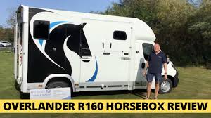 stunning overlander r160 horsebox