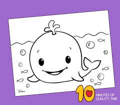 You know what i mean. Cute Whale Coloring Page 10 Minutes Of Quality Time
