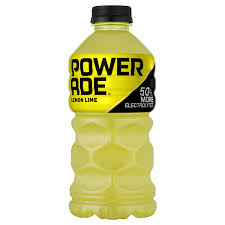powerade lemon lime sports drink