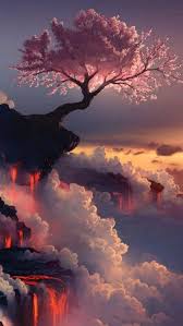 vulcan sakura cherry blossoms heaven
