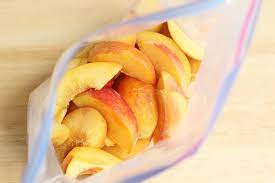 how to freeze peaches the easy way