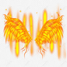 golden wings png image