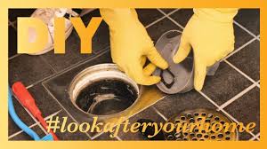how to clean a floor drain diy you