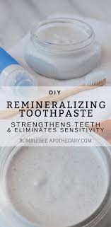 diy remineralizing toothpaste