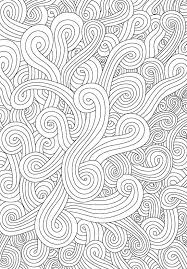 Swirls Coloring Page Coloring Pages Printable Coloring