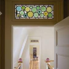 Stained Glass Door Transom Windows