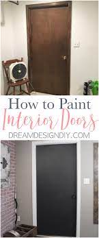 How To Paint Interior Doors Step By