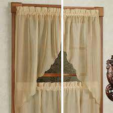 10% coupon applied at checkout. Emelia Sheer Swag Valances And Window Treatments