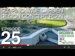 Wide Garden Design Plan Ideas