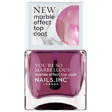 nails inc nail polish marble effect