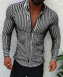 You searched for black and white striped shirt. Mens Black Shirt With White Stripes Up To 66 Off In Stock